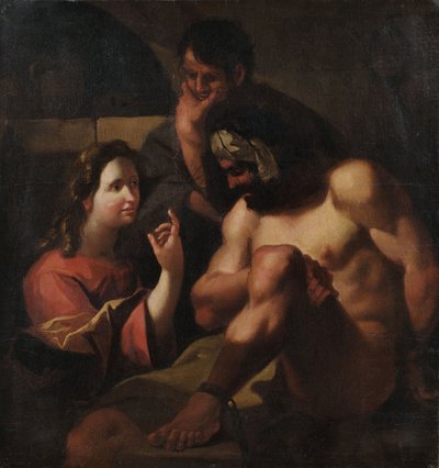 Joseph Interprets the Dreams of Two Prisoners (Genesis 40) by Unbekannt Unbekannt